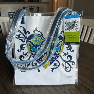 BRIGHTON HEART CLEAR TOTE